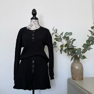 Knix Waffle Pyjamas Set - Size M